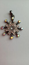 Pendentif flocon de neige étoile avec Cristaux Multicoloré Vintage