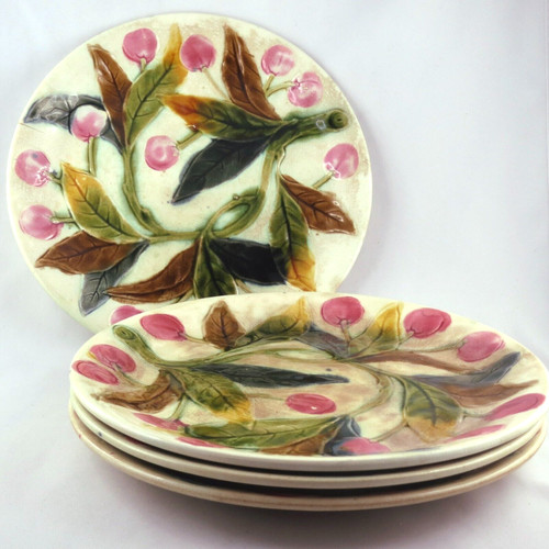 Assiettes barbotine les - 4,
