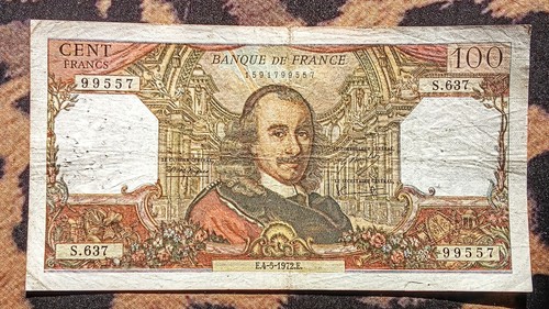 Billet 100 francs corneille - 100,