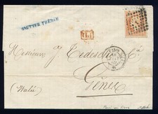 Rare lettre de Paris pour