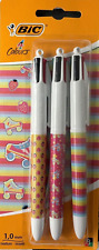 LOT DE 3  X BIC STYLO 4
