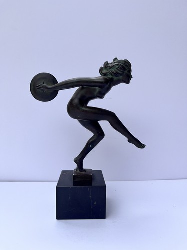 Statuette art déco garcia - statuette,
