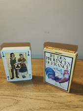 Cartes De Jeu Poker Jeu Des Provinces De France   Vintage  1980 90 's  Vintage 