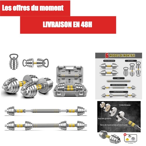 PHOEROS Haltères Réglables