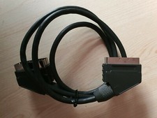 Cable avec péritel male/male 21 broches de 1,2m