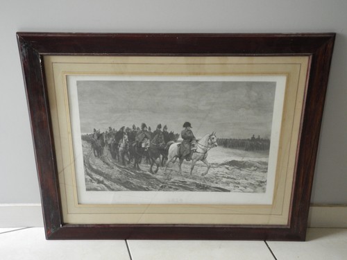 Gravure ancienne napoléon - ancienne,