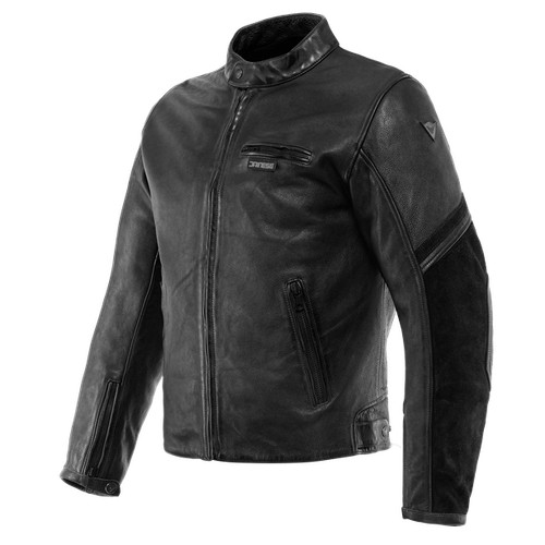 Veste cuir moto - cuir,