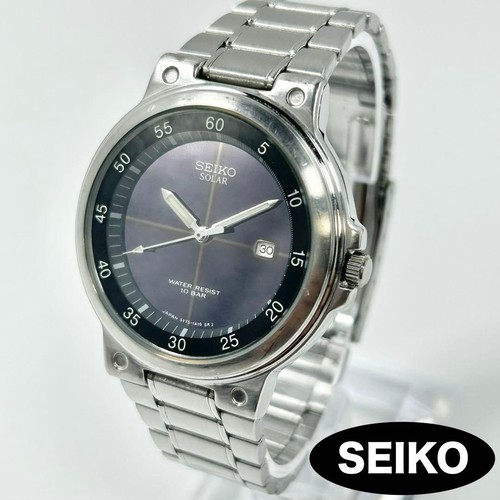 Solar powered seiko - seiko, date