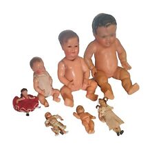 Lot de poupées anciennes en