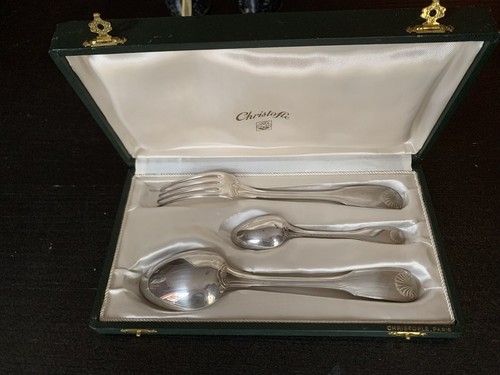 Coffret couverts christofle - couverts,
