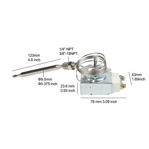 Thermostat friteuse gaz - thermostat,