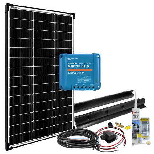 Installation solaire caravane