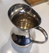 CHRISTOFLE pichet à vin ou à eau 1,5 Litre carafe pot broc cruche métal argenté