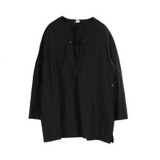 Robe HERMES sans col coton