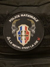 Écusson Police/Metal