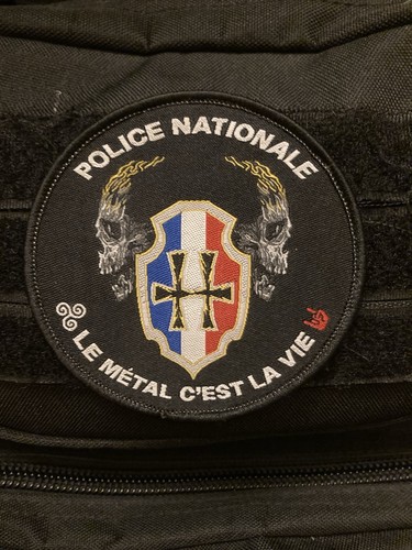 écusson police metal - Écusson, police/metal