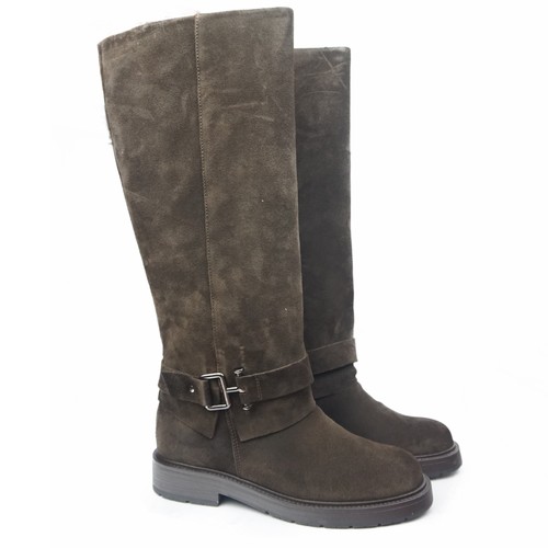Botte haute daim francesco - botte,