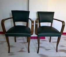 2 fauteuils VINTAGE Verts