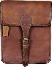 15 " Long Cuir Vintage