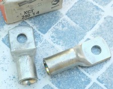 Lot de 2 cosses tubulaire à