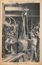 CPA 63 THIERS USINES VAUCANSON NAVARRON AINE DEBITAGE DES BOIS EXOTIQUES