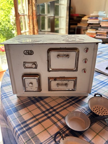 Jouet ancien cuisinière tôle - ancien,