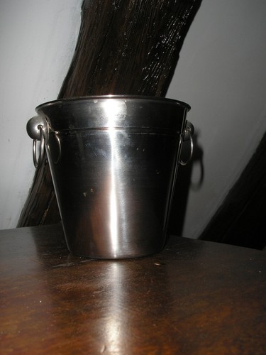 Cache pot métal argenté - cache,