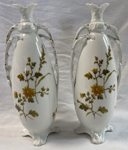 Paire vases porcelaine de - porcelaine,