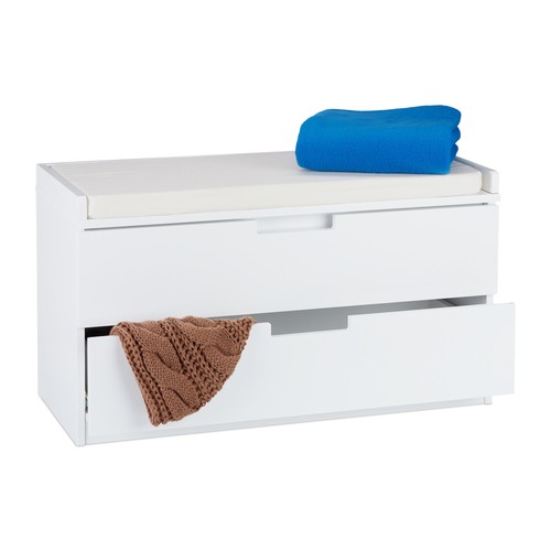Banc chaussures blanc - banc,