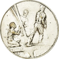 France, Médaille, Sommet de la Tour Eiffel, Souvenir de mon Ascencion, SS