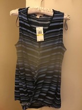 Michael kors stripe sleeveless