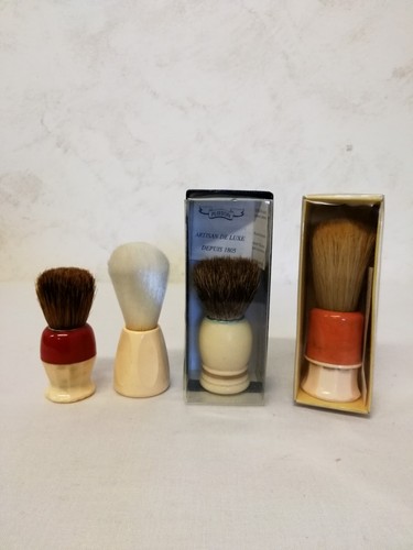 Lot anciens blaireaux de - de,