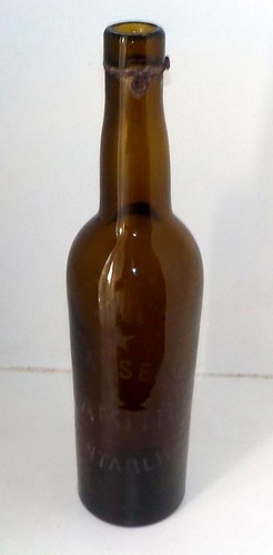 Bouteille bière gravée - de,