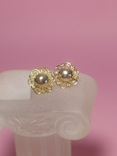 Boucles D'oreilles Ancienne Or