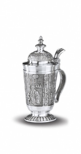 Pompe bière avec couvercle - pompe,
