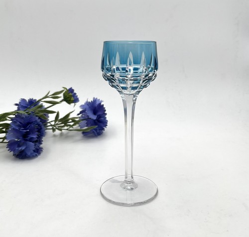 Verre roemer cristal signé - verre,