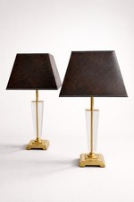 Élégante paire de lampes de