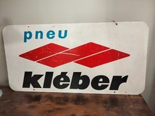 TOLE PEINTE PNEU KLEBER RECTO