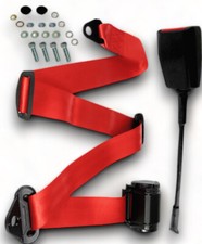 Ceinture De Sécurité Dreipunkt 45 Cm Rouge Pour Citroën 2CV