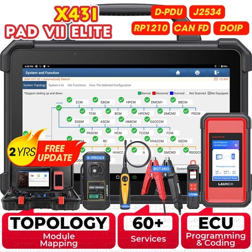 Launch x431 pad vii - pad,