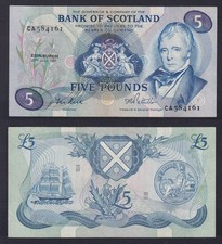 Billet De Banque Écosse 5