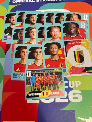 Choix belgique panini - belgique,