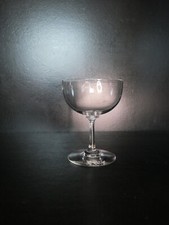 Coupe flute à champagne cristal Baccarat gondoles allongé