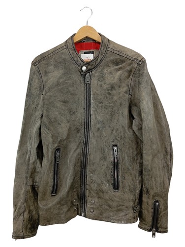 Diesel veste homme gris cuir - diesel,