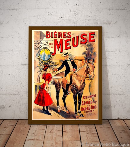 Bieres meuse vintage french - vintage,