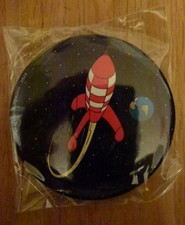 TINTIN Fusée Lune Magnet