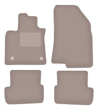 Tapis de sol en velours Beige