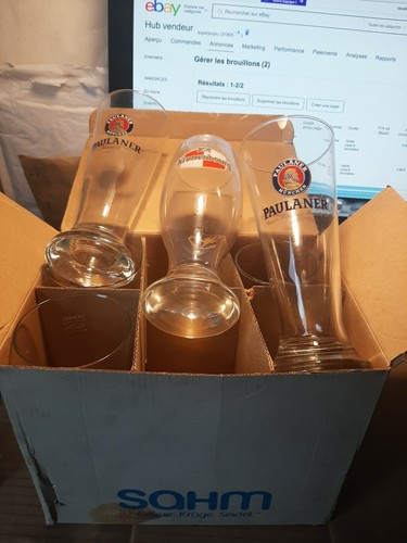 Lot chopes paulaner dont - paulaner,