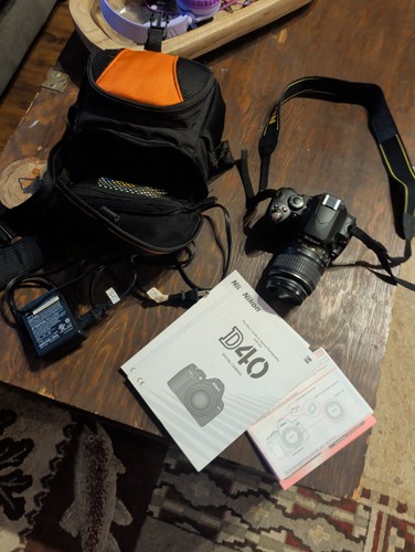 Nikon d40 dslr camera bundle - dslr,
