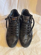 GEOX  baskets montantes en cuir noir pointure 38